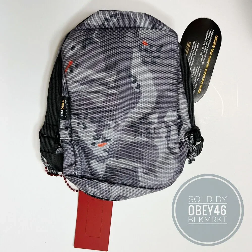 CLOT APPAREL CAMO CORDURA SHOULDER BAG